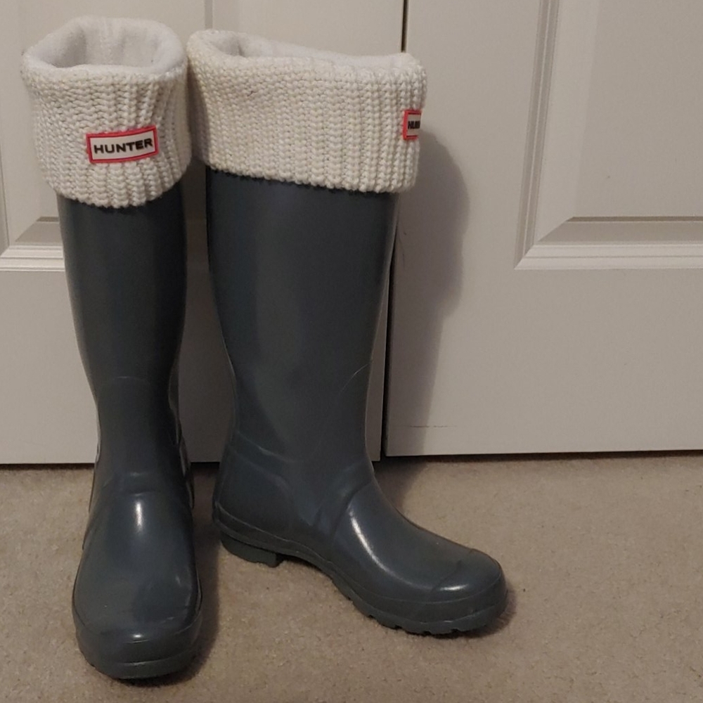 Hunter Boots (Tall) with Socks